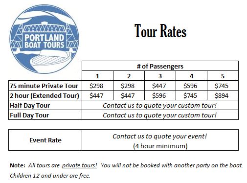 Tour Rates